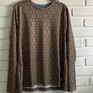 Feel Legend olive printed long sleeve